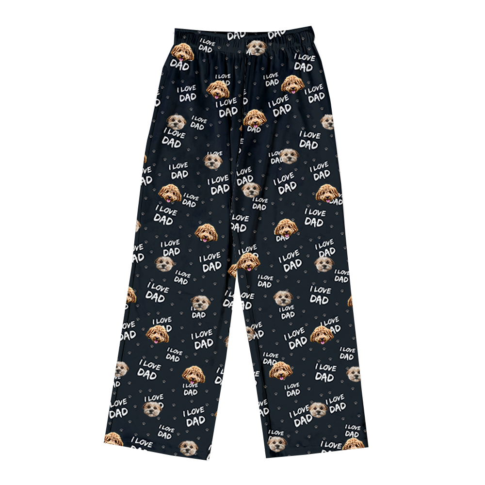 Pyjamahose mit Tiergesicht für Erwachsene