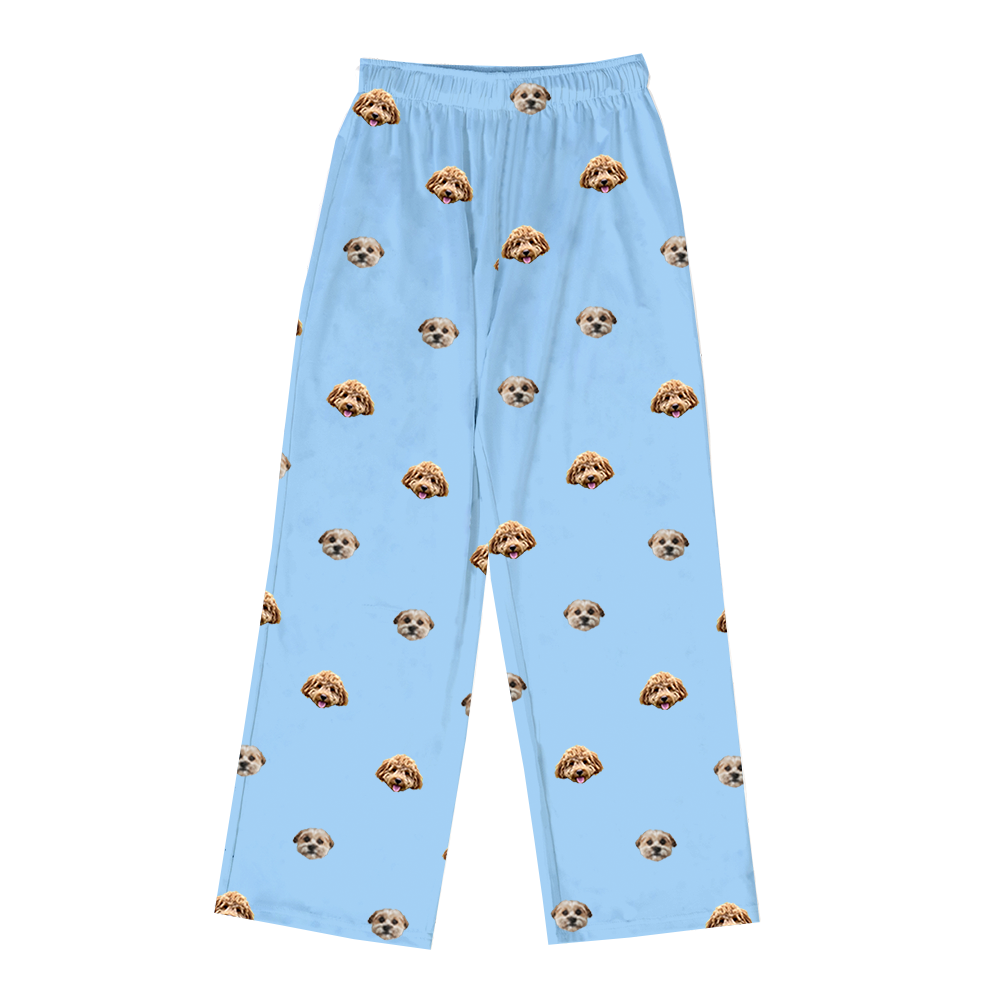 Pyjamahose mit Tiergesicht für Erwachsene