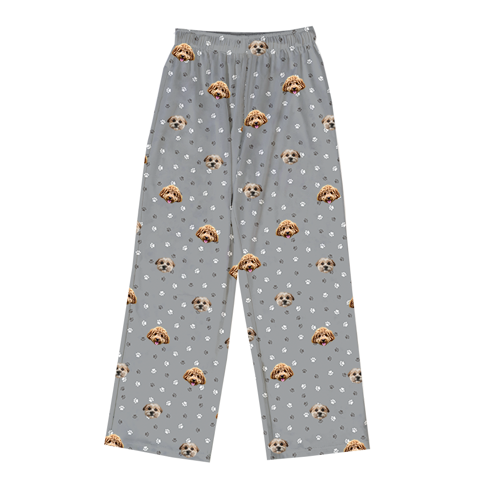 Pyjamahose mit Tiergesicht für Erwachsene