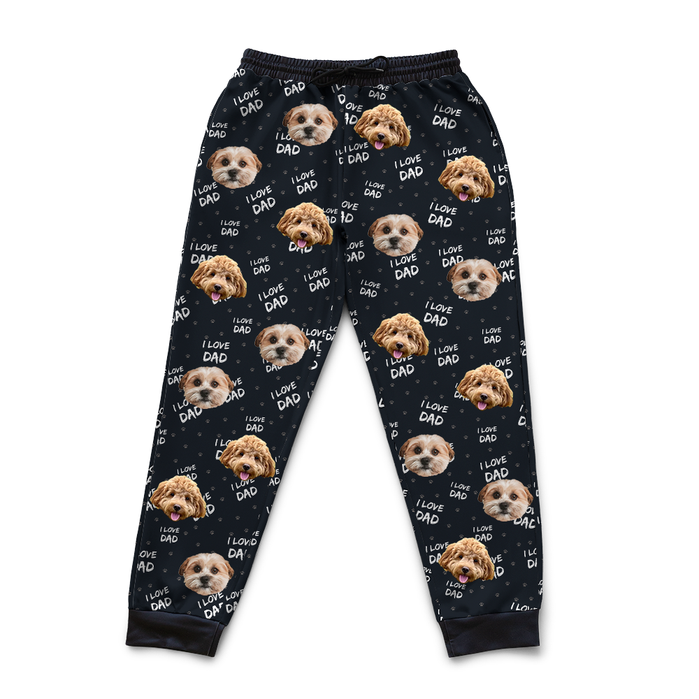 Hundevater Custom Haustier Gesicht Sweats