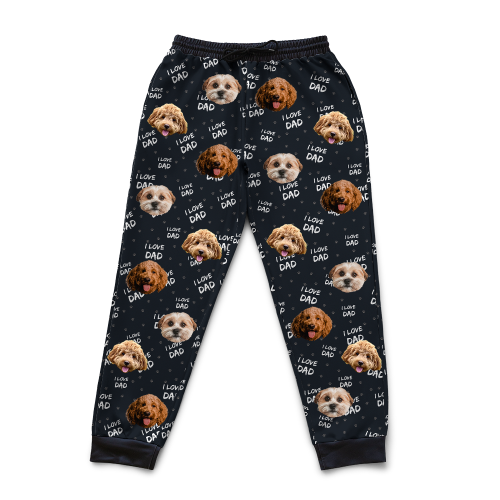 Hundevater Custom Haustier Gesicht Sweats