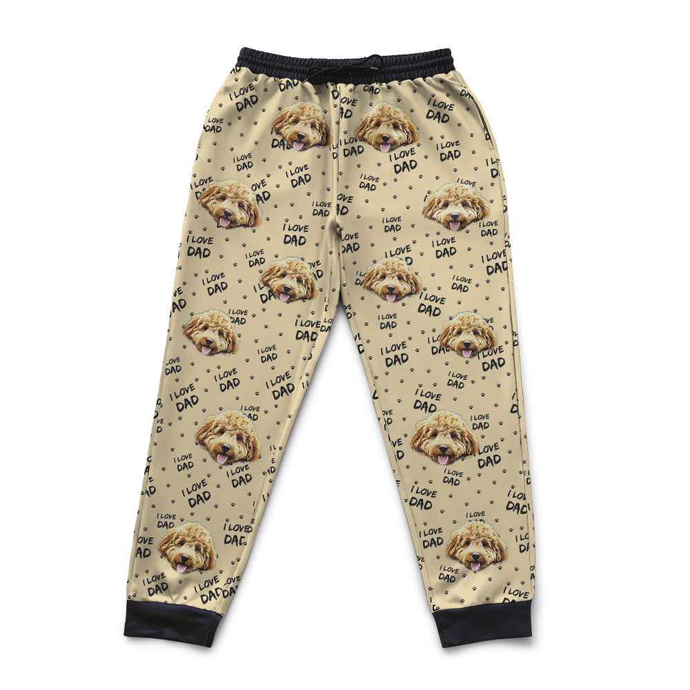 Hundevater Custom Haustier Gesicht Sweats