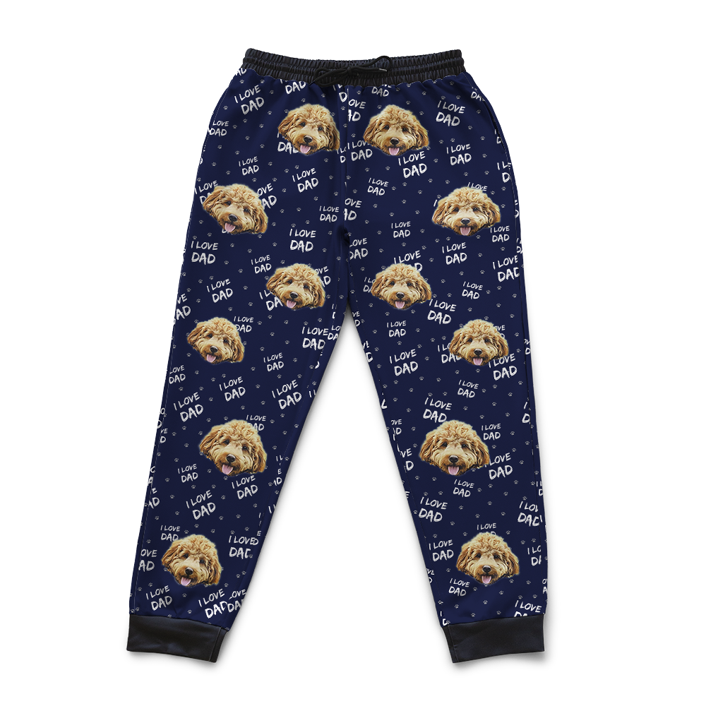 Hundevater Custom Haustier Gesicht Sweats