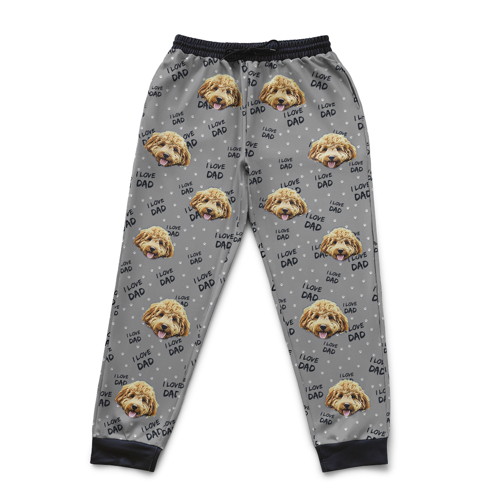 Hundevater Custom Haustier Gesicht Sweats