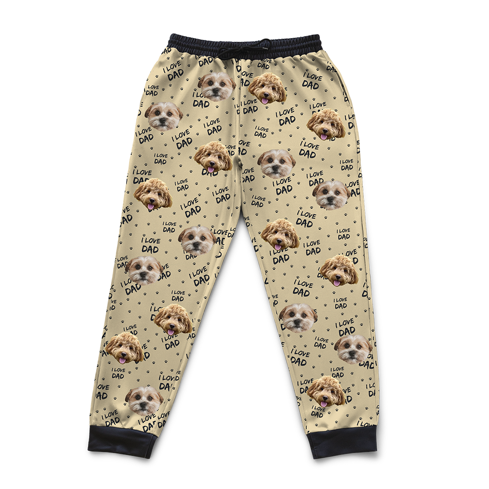 Hundevater Custom Haustier Gesicht Sweats