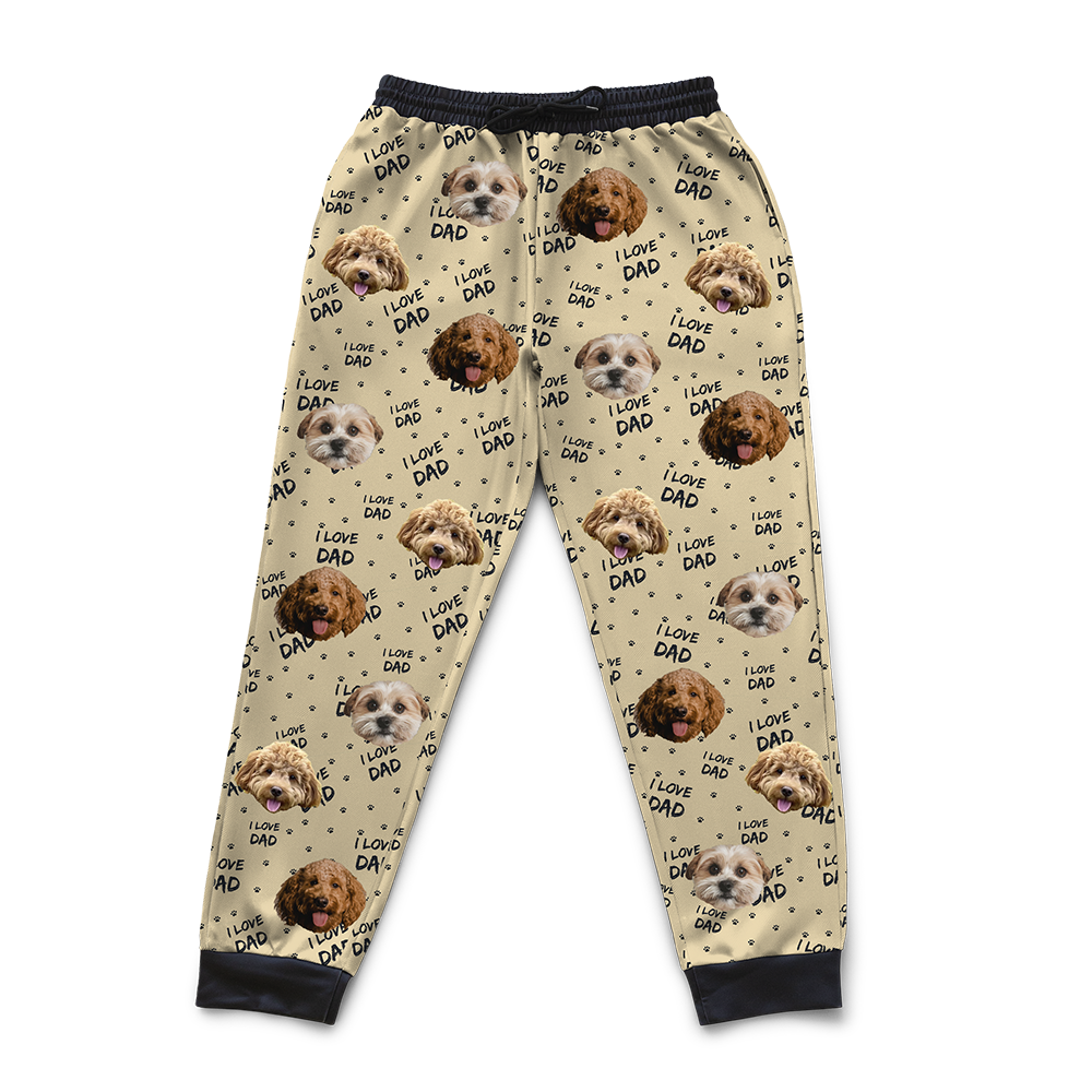 Hundevater Custom Haustier Gesicht Sweats
