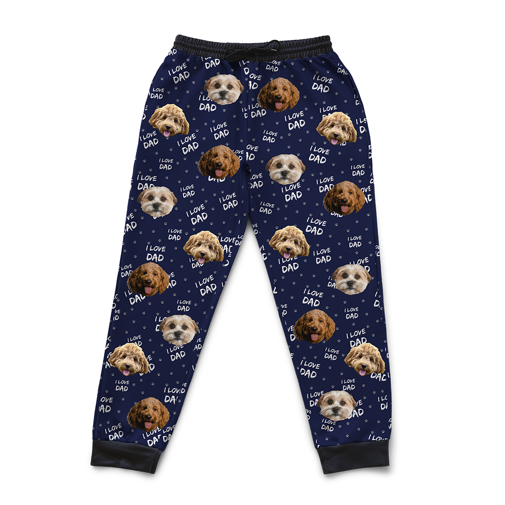 Hundevater Custom Haustier Gesicht Sweats