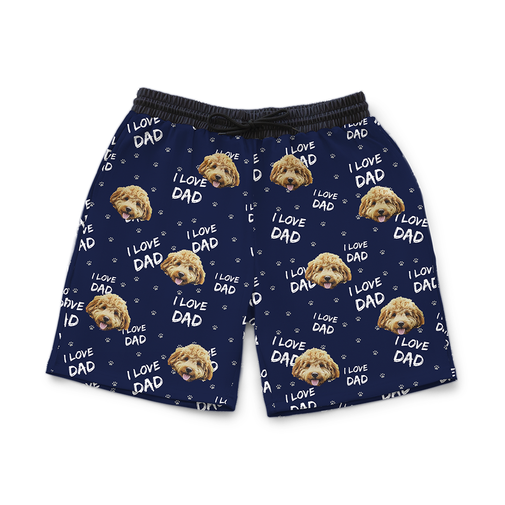 Hundevater Custom Haustier Gesicht Sweats