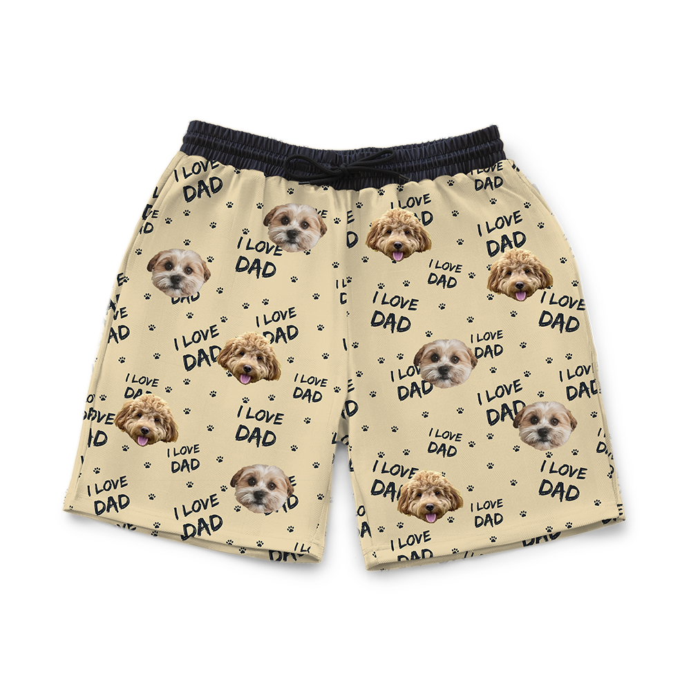 Hundevater Custom Haustier Gesicht Sweats
