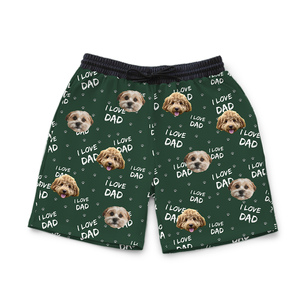Hundevater Custom Haustier Gesicht Sweats
