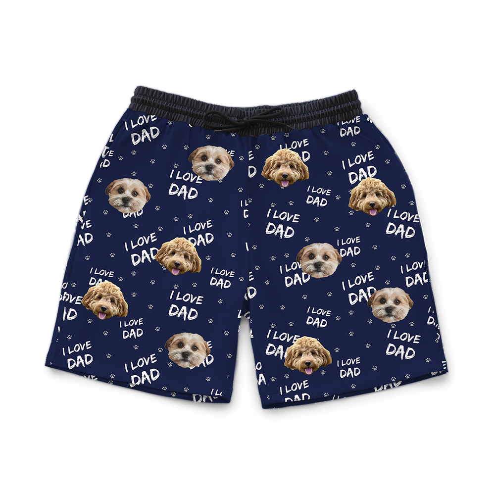 Hundevater Custom Haustier Gesicht Sweats