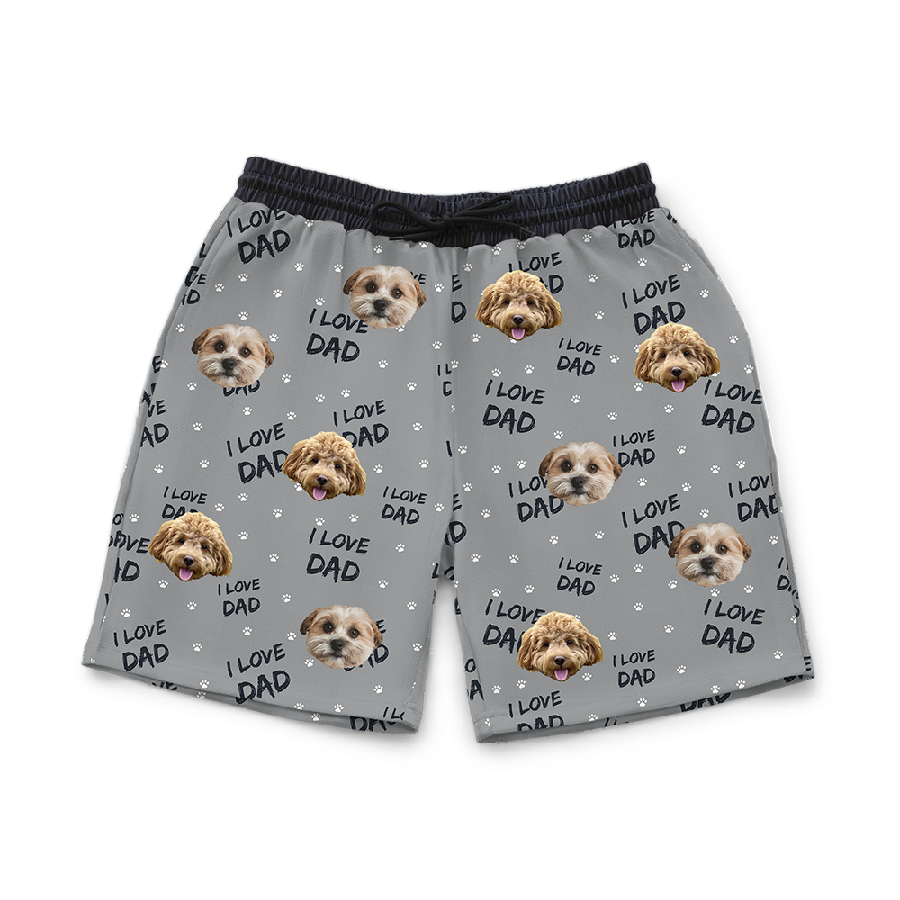 Hundevater Custom Haustier Gesicht Sweats