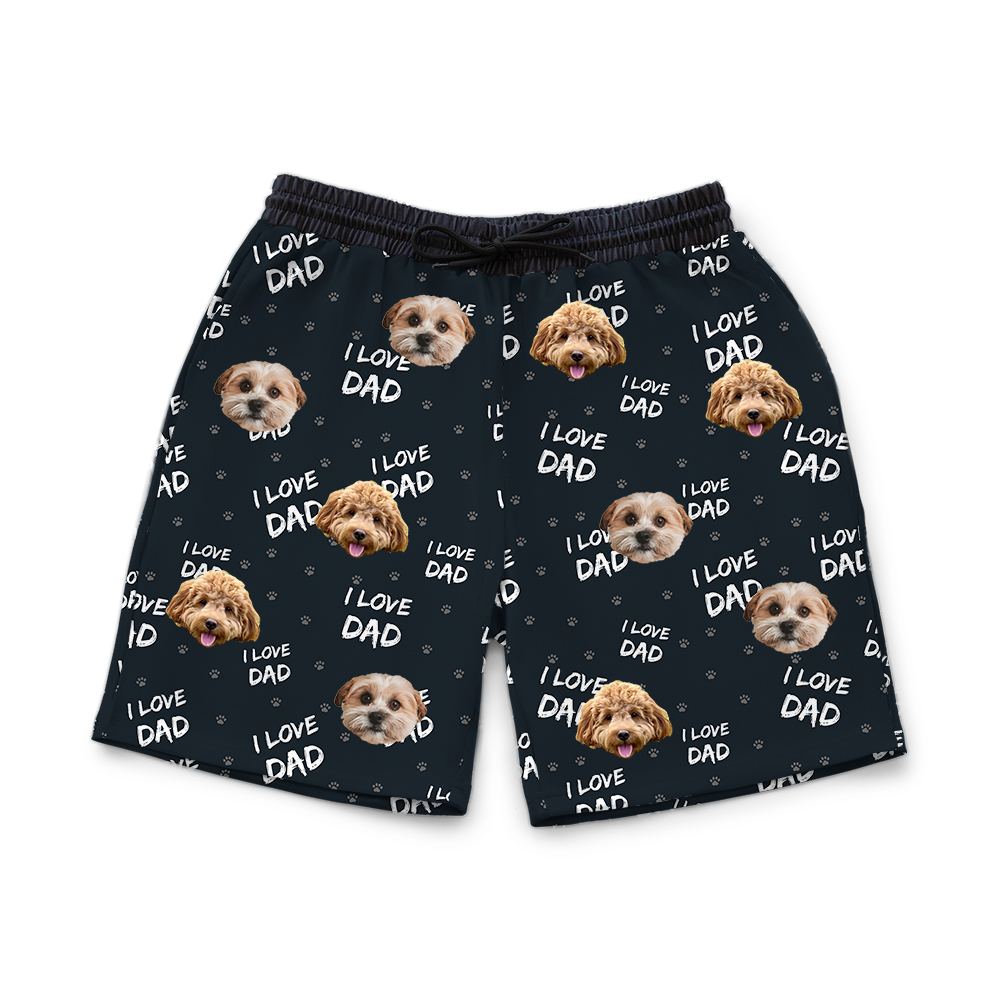 Hundevater Custom Haustier Gesicht Sweats
