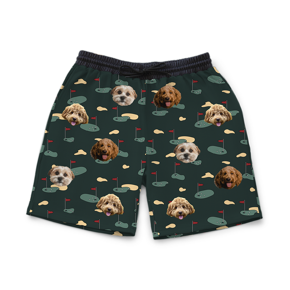 Hundevater Custom Haustier Gesicht Sweats
