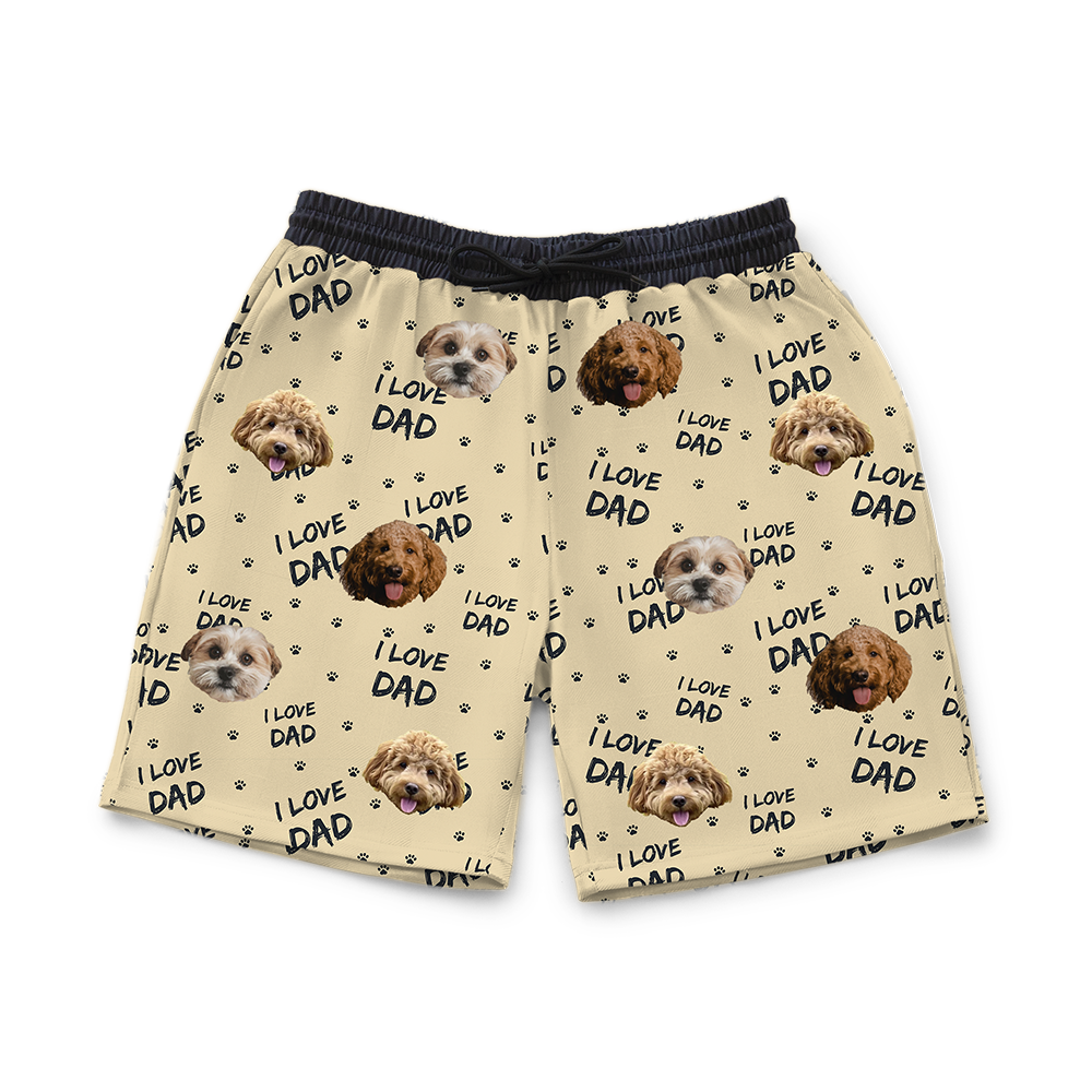 Hundevater Custom Haustier Gesicht Sweats
