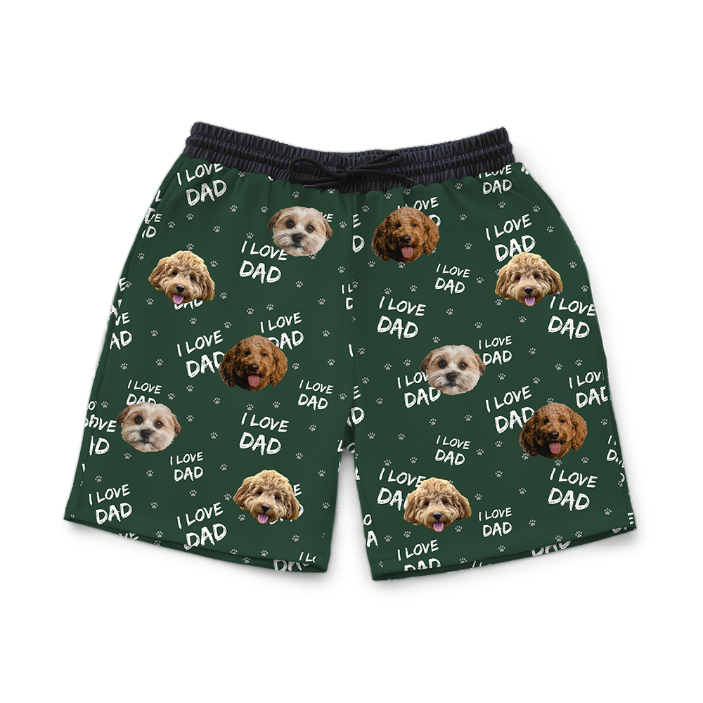 Hundevater Custom Haustier Gesicht Sweats
