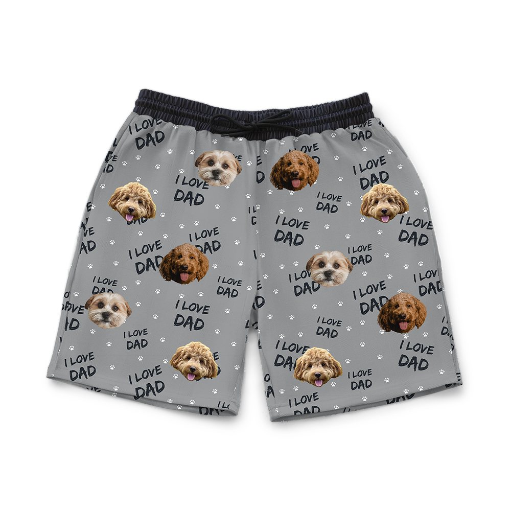 Hundevater Custom Haustier Gesicht Sweats