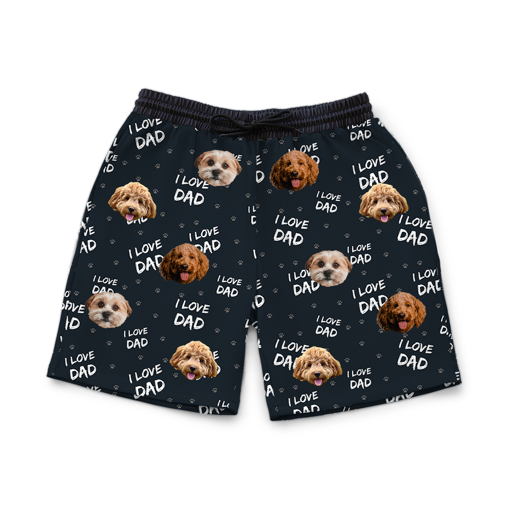 Hundevater Custom Haustier Gesicht Sweats