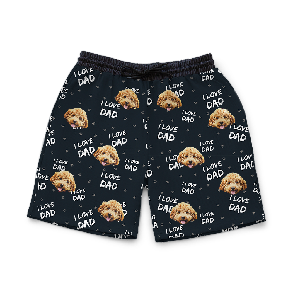 Hundevater Custom Haustier Gesicht Sweats