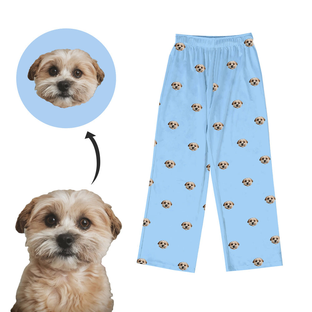 Pyjamahose mit Tiergesicht für Erwachsene