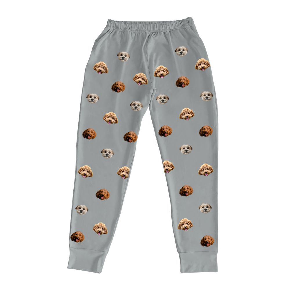 Kinder-Jogginganzug mit Haustiergesicht