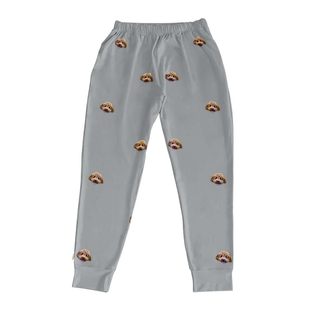 Jogger-Pyjama mit Haustiergesicht für Erwachsene
