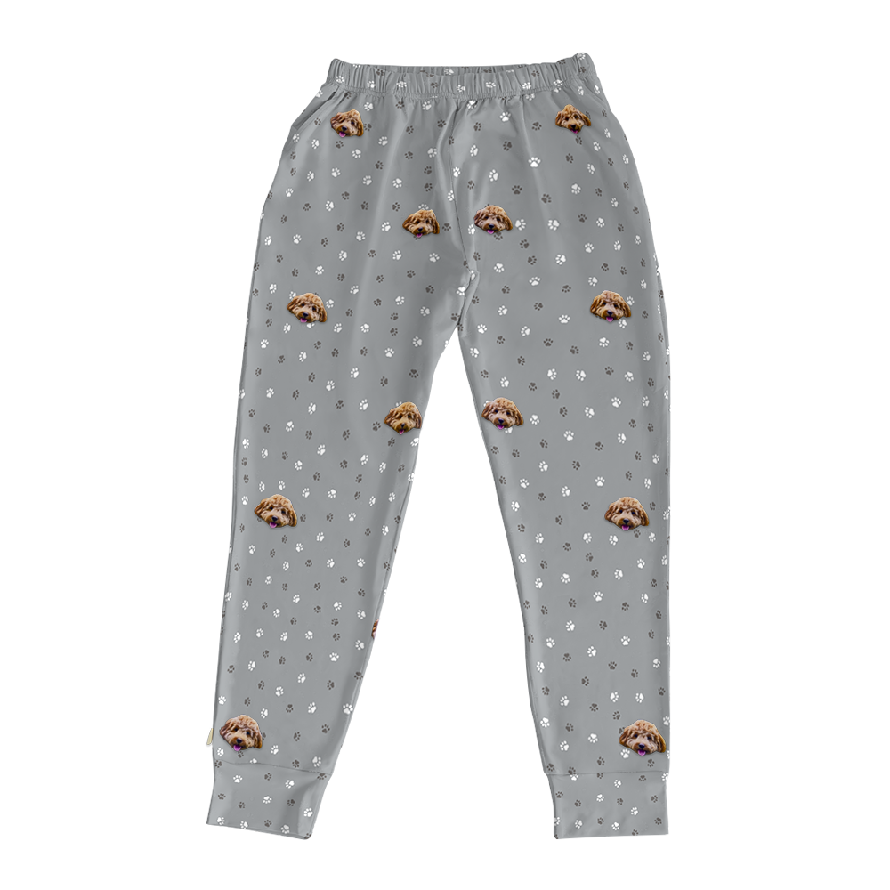 Jogger-Pyjama mit Haustiergesicht für Erwachsene