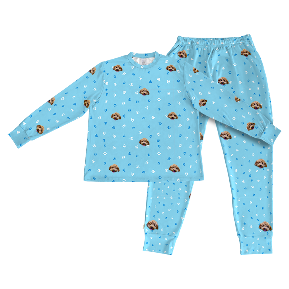 Jogger-Pyjama mit Haustiergesicht für Erwachsene