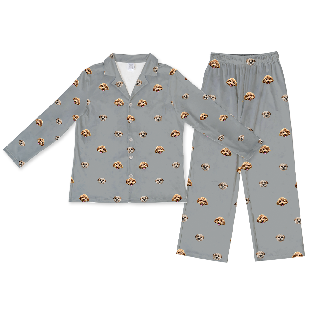 Individueller Haustier-Pyjama für Erwachsene