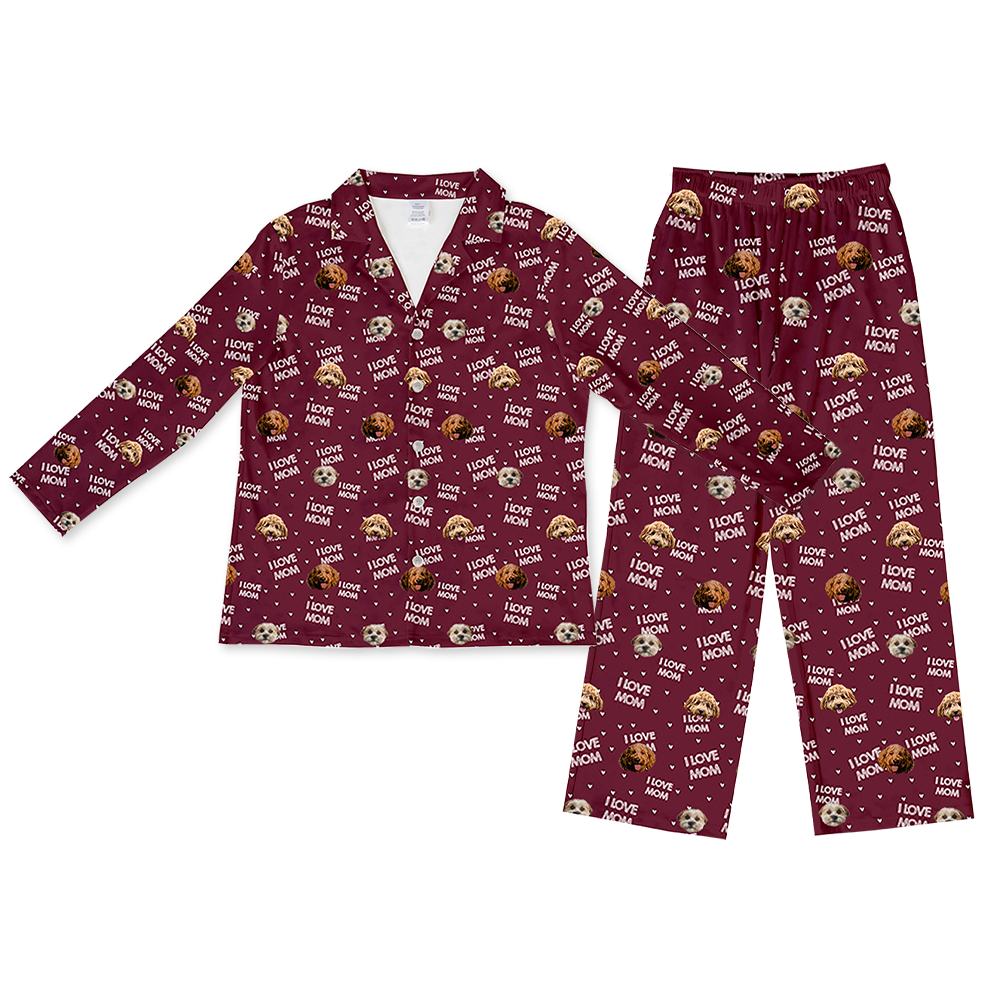 Hundemama Erwachsener Haustier Pyjama