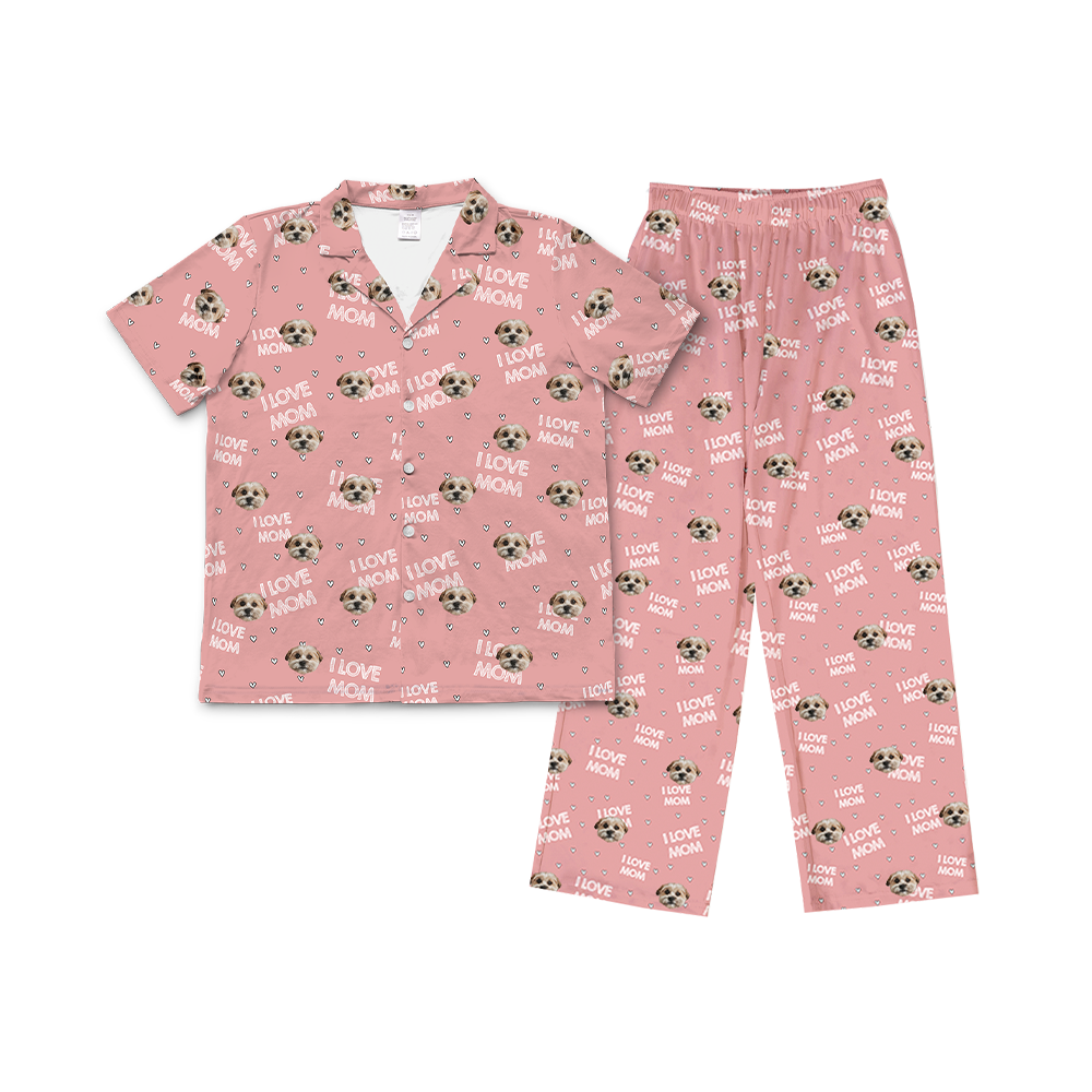 Pyjama-Set mit Haustiergesicht für Erwachsene