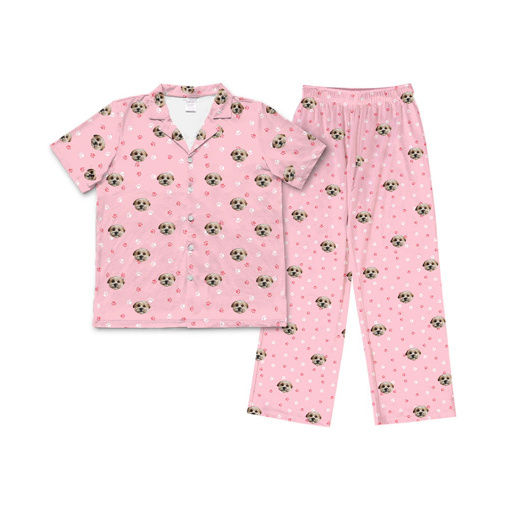 Pyjama-Set mit Haustiergesicht für Erwachsene