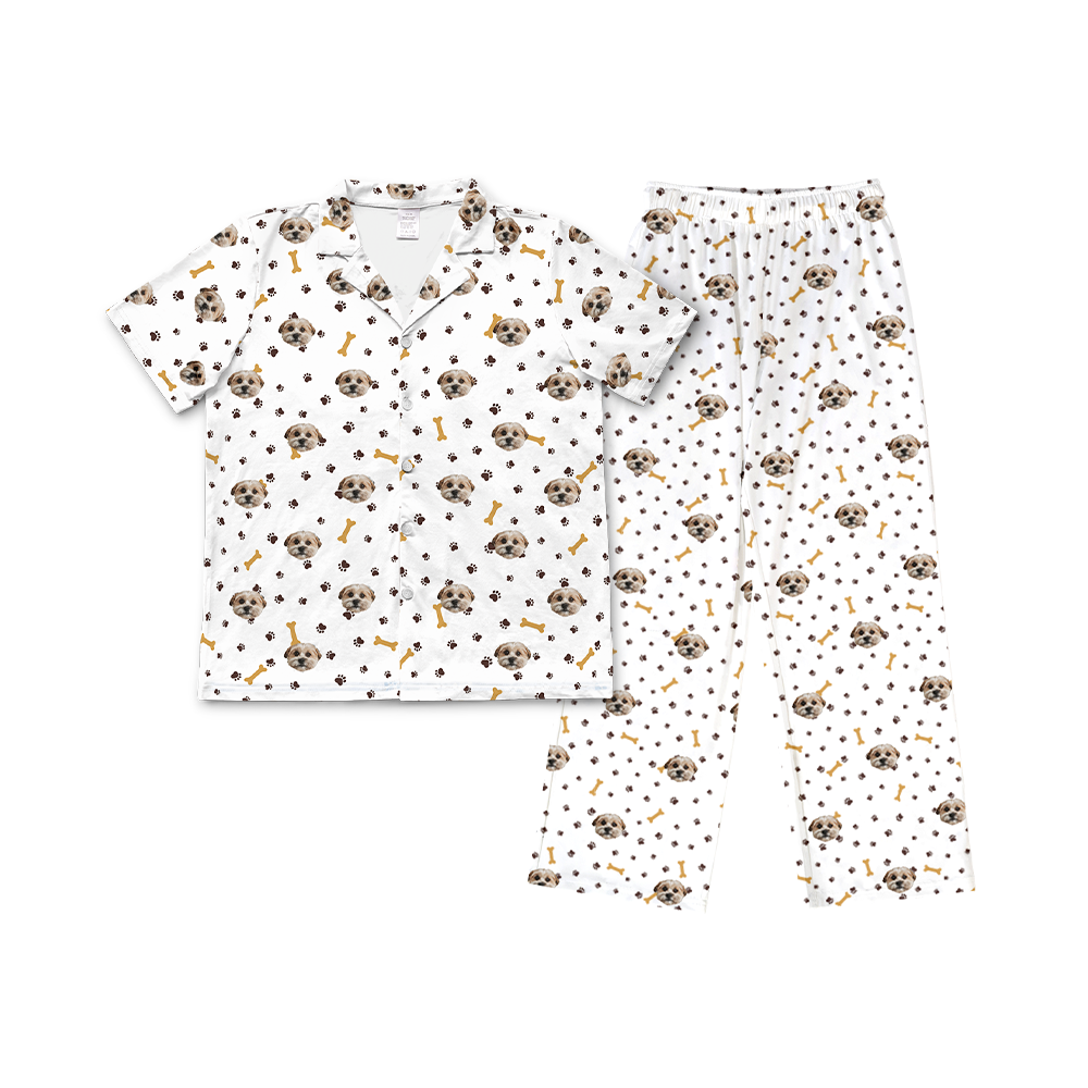 Pyjama-Set mit Haustiergesicht für Erwachsene