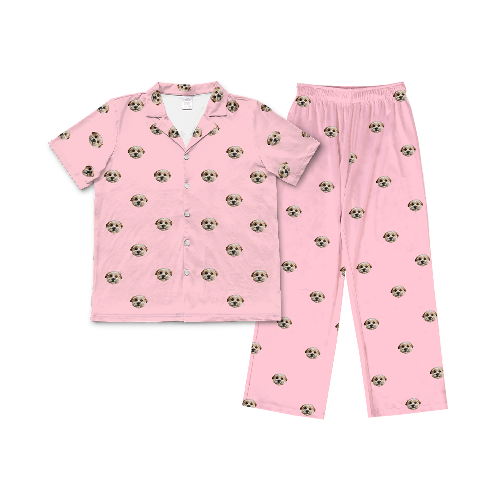 Pyjama-Set mit Haustiergesicht für Erwachsene