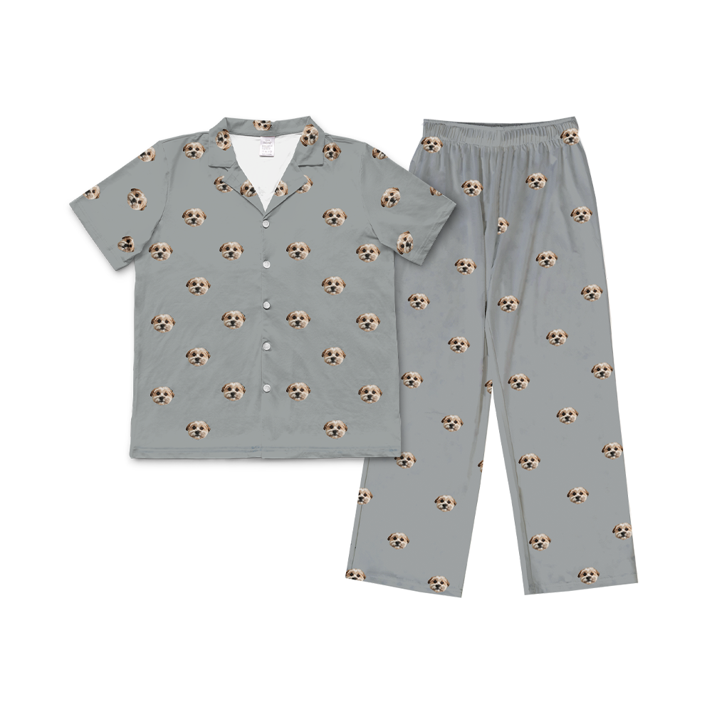 Pyjama-Set mit Haustiergesicht für Erwachsene