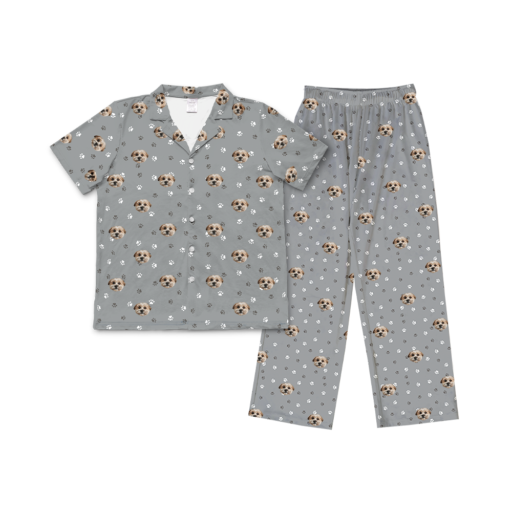 Pyjama-Set mit Haustiergesicht für Erwachsene
