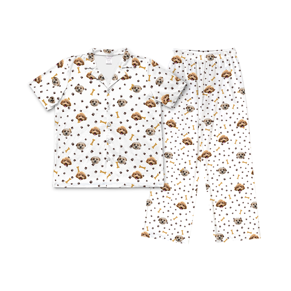 Pyjama-Set mit Haustiergesicht für Erwachsene