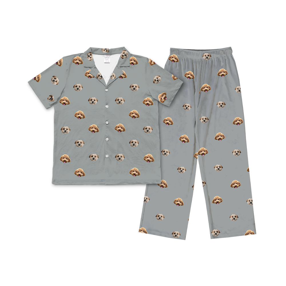 Pyjama-Set mit Haustiergesicht für Erwachsene