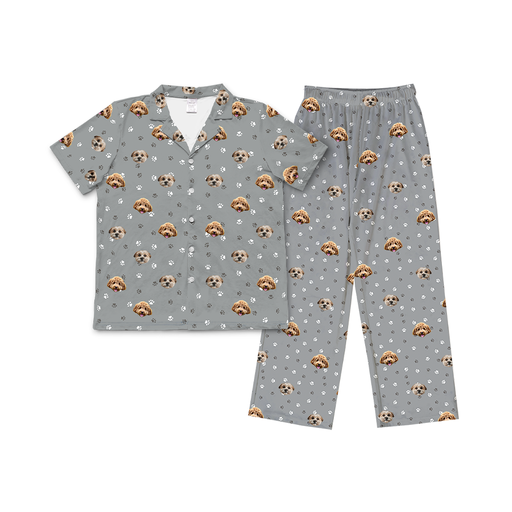 Pyjama-Set mit Haustiergesicht für Erwachsene