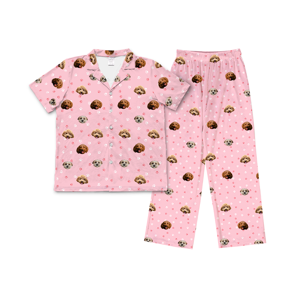 Pyjama-Set mit Haustiergesicht für Erwachsene