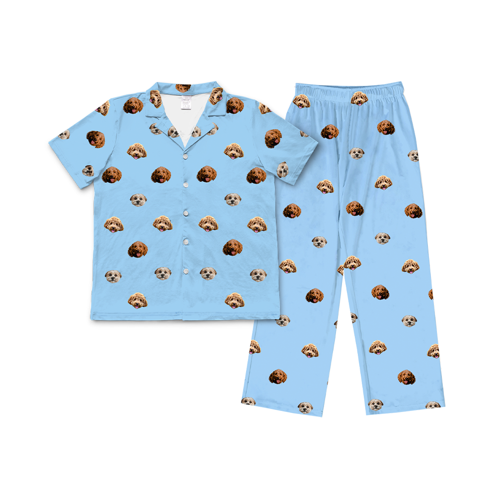 Pyjama-Set mit Haustiergesicht für Erwachsene
