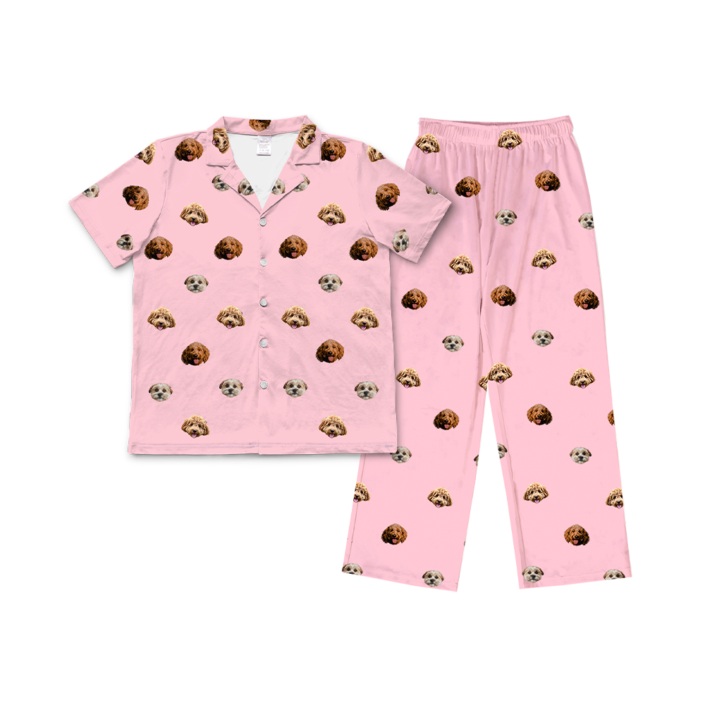 Pyjama-Set mit Haustiergesicht für Erwachsene