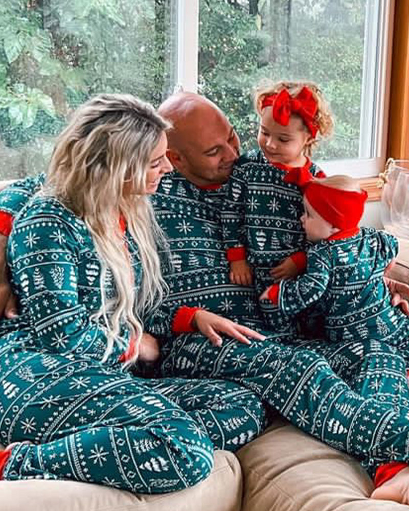 Christmas Crew-Family Matching Christmas Pajamas