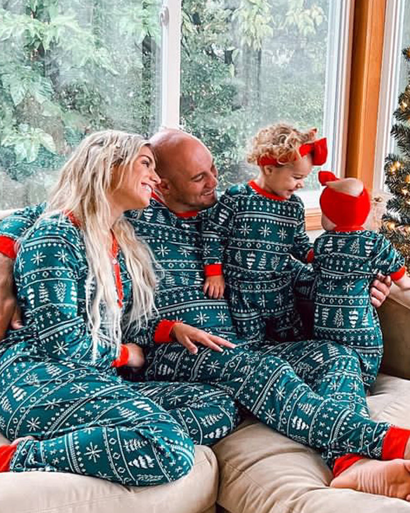 Christmas Crew-Family Matching Christmas Pajamas