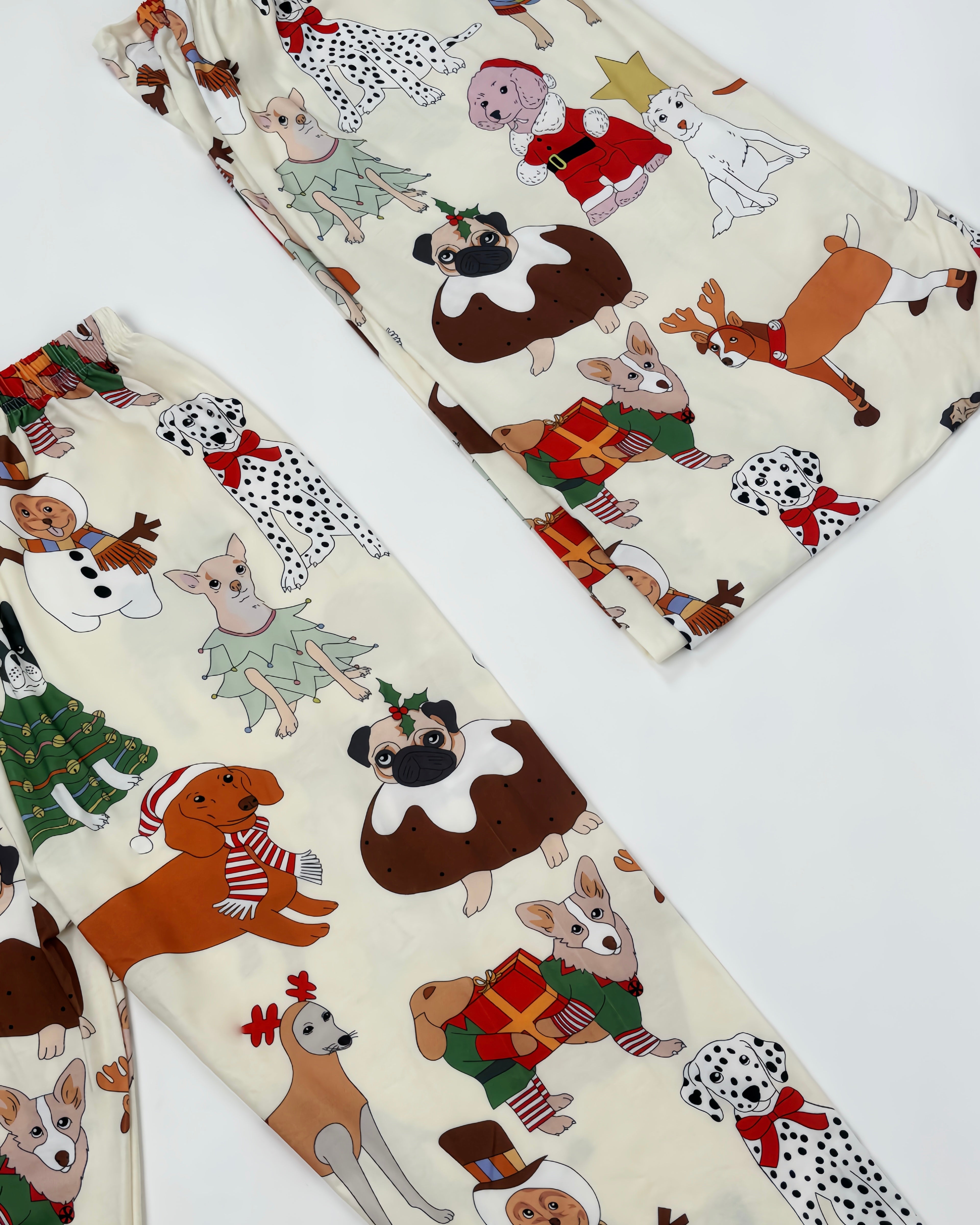 Merry Pups – Passender Weihnachtspyjama für die ganze Familie