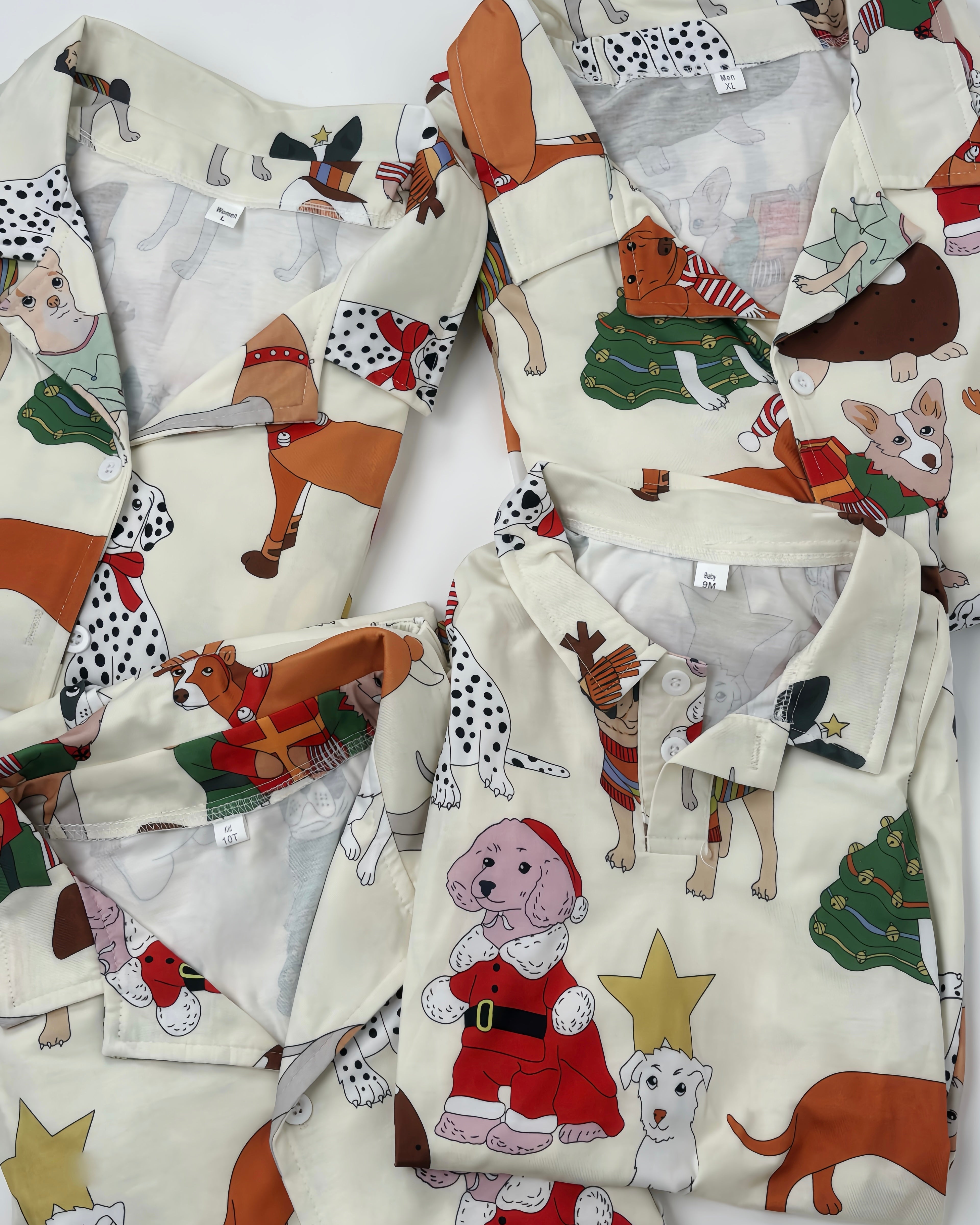 Merry Pups – Passender Weihnachtspyjama für die ganze Familie