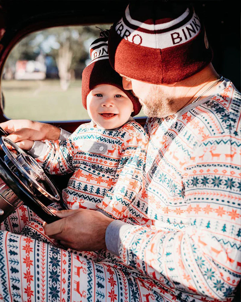 Snug Snowflakes-Family Matching Christmas Pajamas