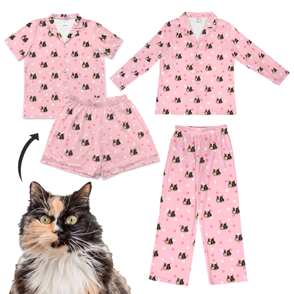 Katzen-Schlafanzug für Erwachsene