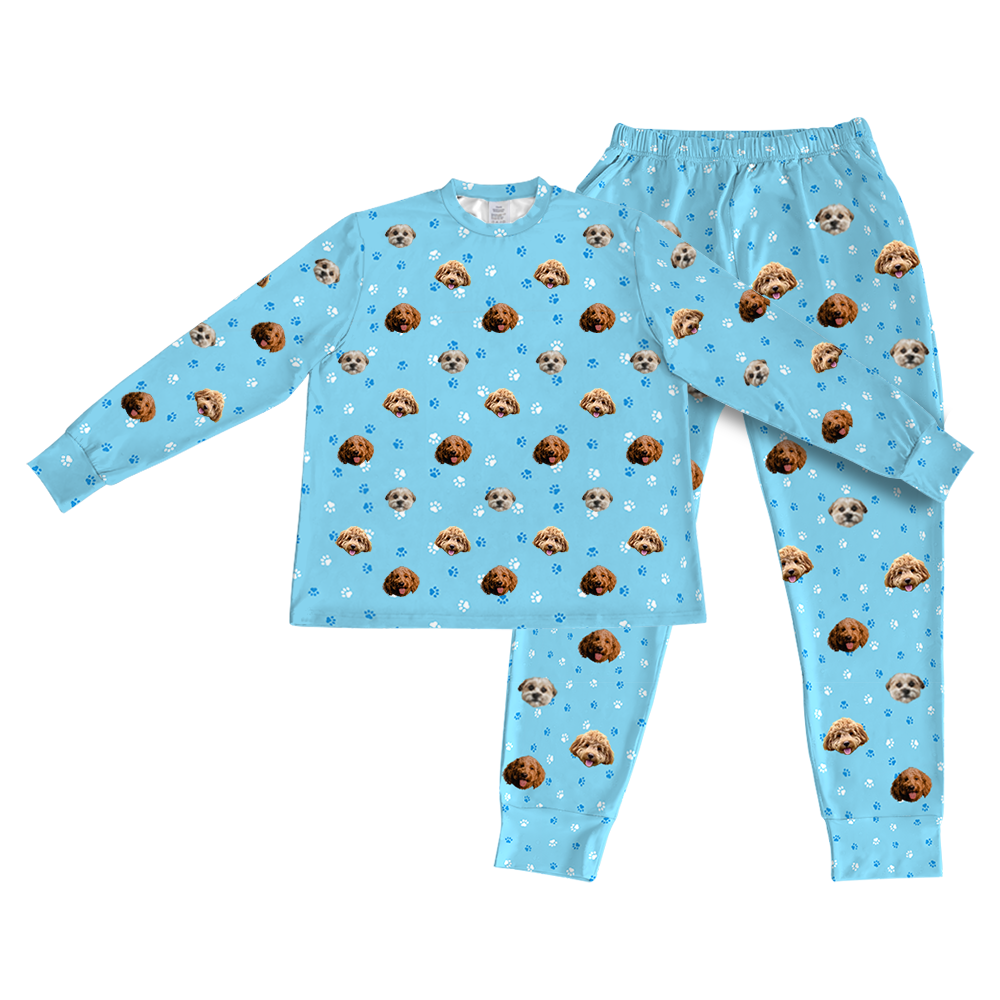 Jogger-Pyjama mit Haustiergesicht für Erwachsene 